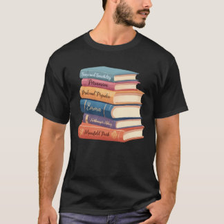 T-shirt Les romans de Jane Austen VII