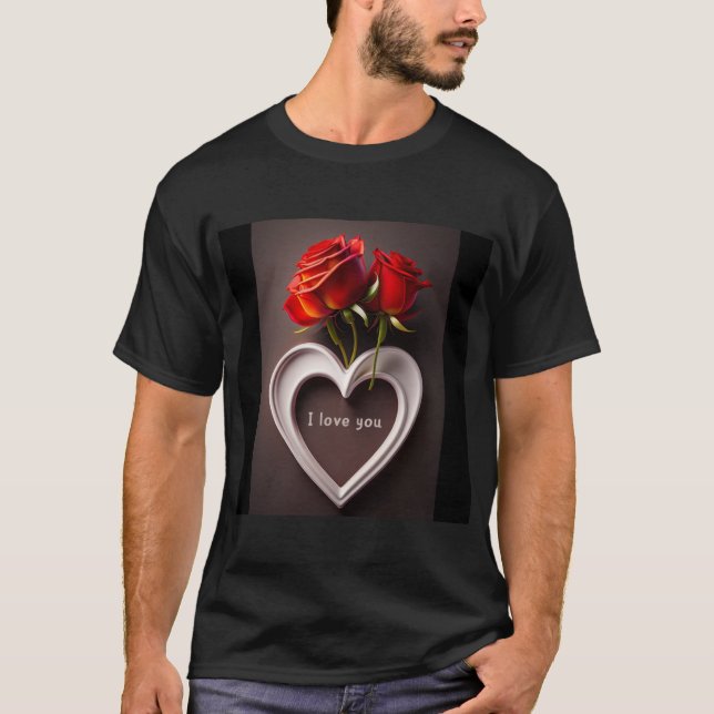 T-shirt Les roses sont rouges (Devant)