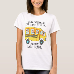 T-shirt Les roues du bus