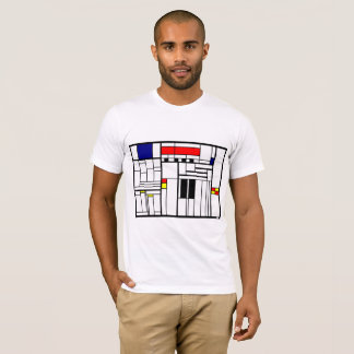 T-shirt Les rues de village ont ajusté la pièce en t