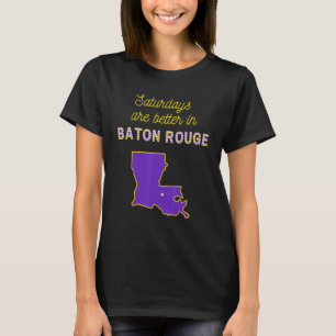 T-shirt Les samedis de football de Gameday sont meilleurs 