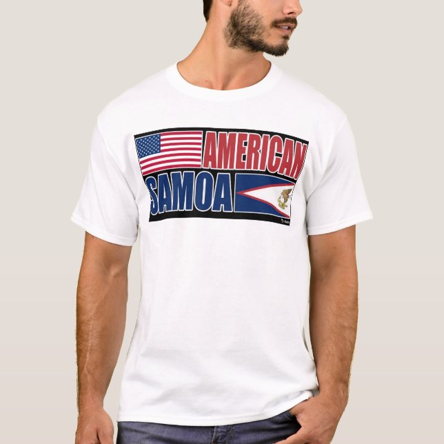 T-shirt Les Samoa américaines (Devant)