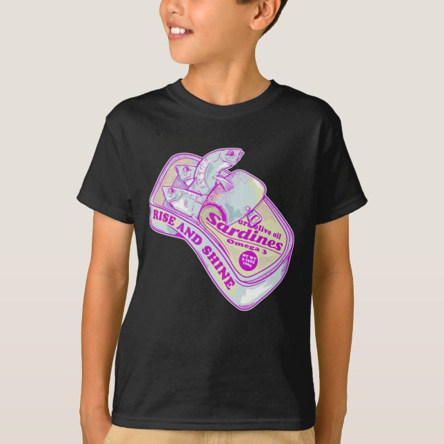 T-SHIRT LES SARDAIRES DE SOMMEIL S'ÉLEVENT ET S'ÉLEVENT (Devant)