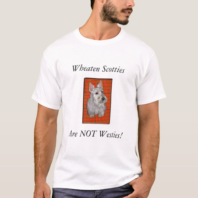 T-shirt Les Scotties blonds comme les blés ne sont pas (Devant)