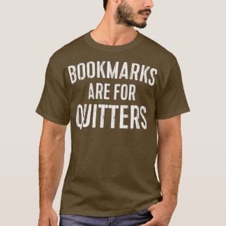 T-shirt Les signets Pour Quitters Triblend