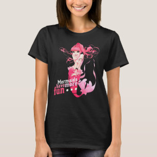 T-shirt Les Sirènes Ont Plus D'Affiche Amusante