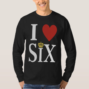 T-shirt Les Six femmes d'Henri VIII six la comédie musical