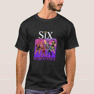 T-shirt Les Six femmes d'Henri VIII six le cadeau musical 