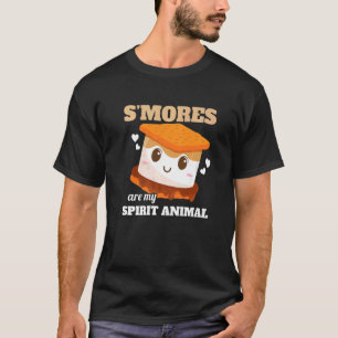 T-shirt Les S'mores Sont Mon Animal Spirituel Camping Enf