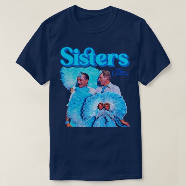 T-shirt Les soeurs de Noël Blanches reprennent (Design devant)