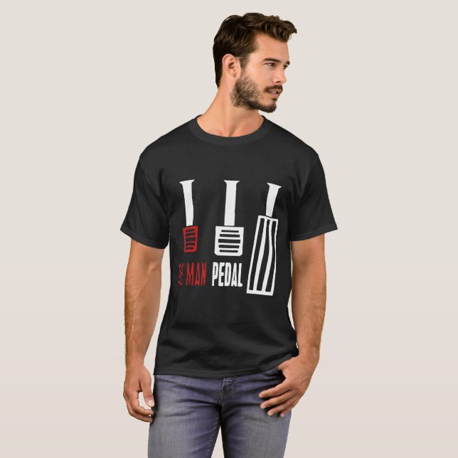 T-shirt Les SOLIDES TOTAUX drôles d'azote de voiture de (Devant entier)