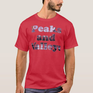 T-shirt Les sommets et les vallées
