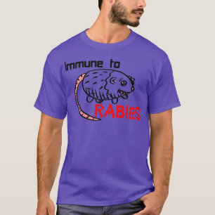 T-shirt Les sommités naturellement immune à la rage