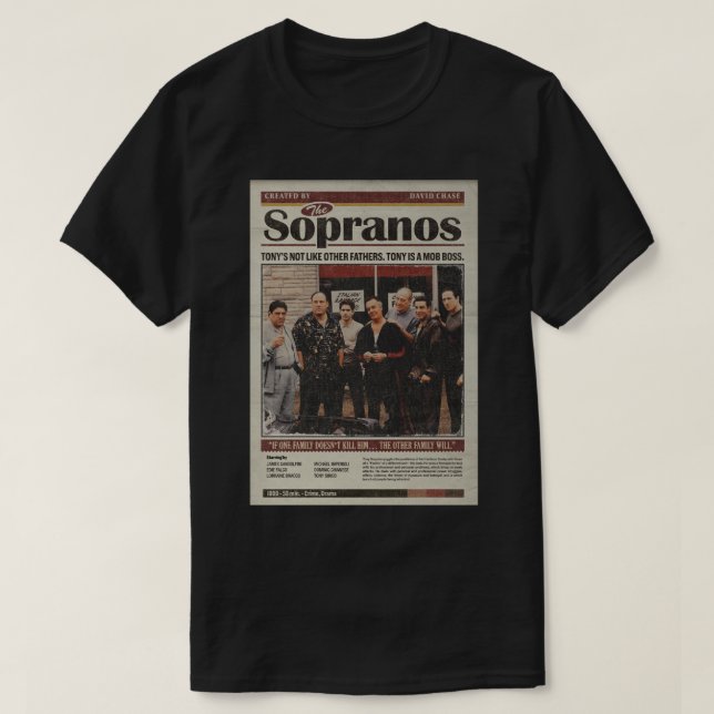 T-shirt Les Sopranos (Design devant)