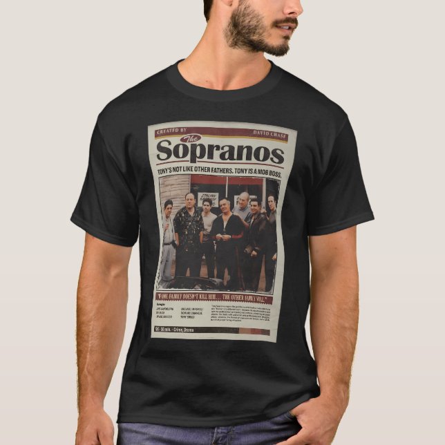 T-shirt Les Sopranos (Devant)