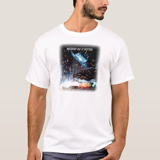 T-shirt Les soudeuses font il plus chaud (Devant)