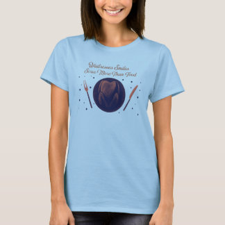 T-shirt Les Sourires De La Serveuse Servent Plus Que De La