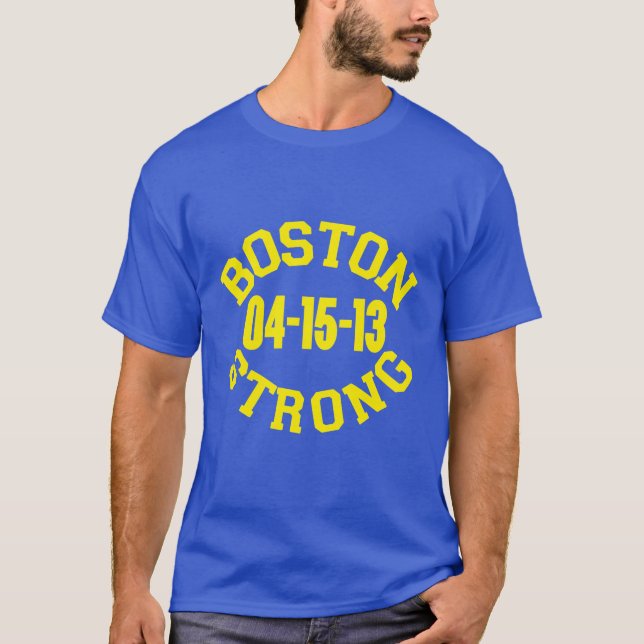 T-shirt Les souvenirs de Boston Strong (Devant)