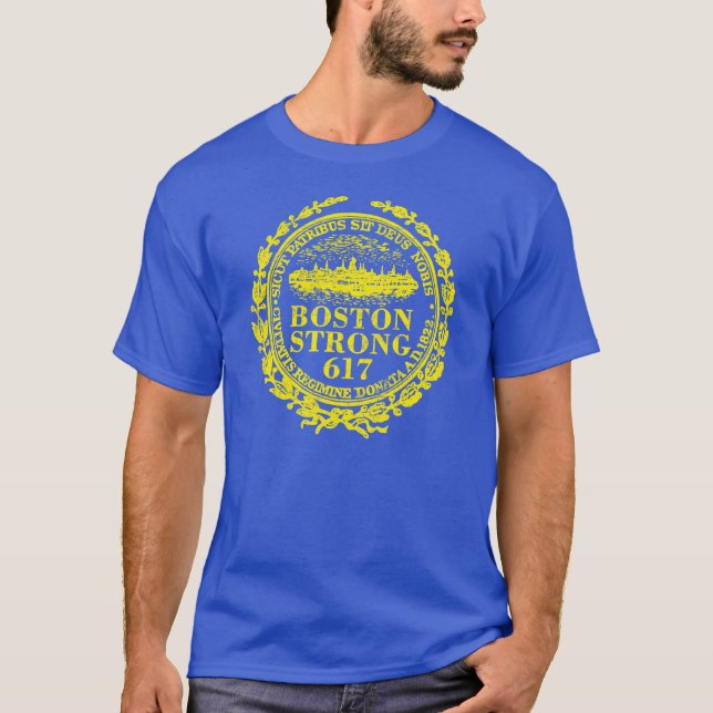 T-shirt Les souvenirs forts de Boston City (Devant)