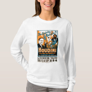 T-shirt Les spiritueux retournent-ils ? Houdini dit que le