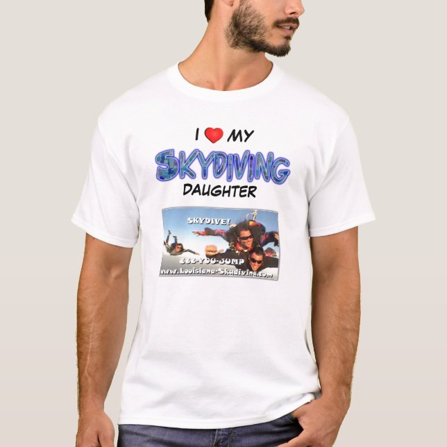 T-shirt Les sports aériens de la Louisiane I aiment ma (Devant)