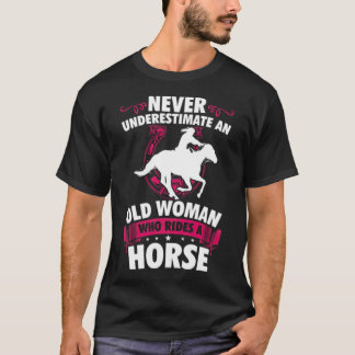 T-shirt Les sports de moutarde à cheval