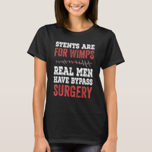 T-shirt Les Stants Mens Sont Pour Les Wimps Les Véritables