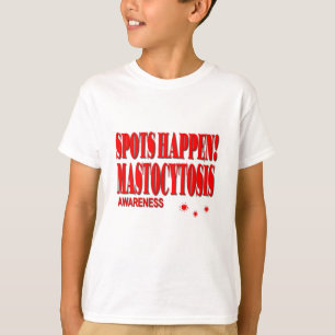 T-shirt Les taches se produisent - conscience de