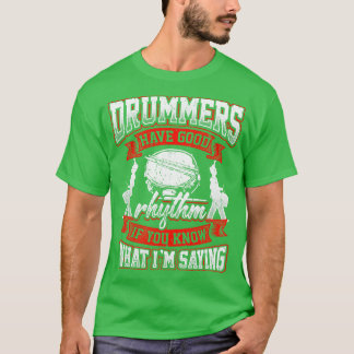T-shirt Les Tambours Ont De Bons Drums À Rythme Tambours