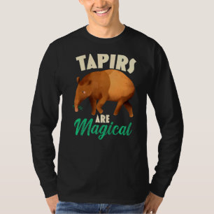 T-shirt Les tapirs sont des animaux sauvages magiques Zook