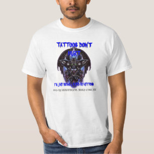 T-shirt Les tatouages ne font pas mal