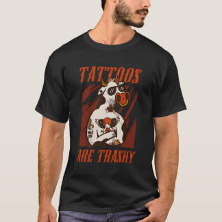 T-shirt Les Tatouages Sont Des Tatouages Tatouants Animaux