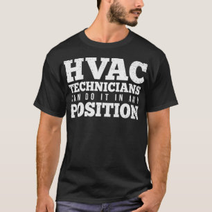 T-shirt Les Techniciens HVAC Peuvent Le Faire Dans N'Impor