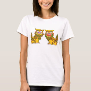 T-shirt Les Tigres d'Okinawa Shisa (protecteur des esprits