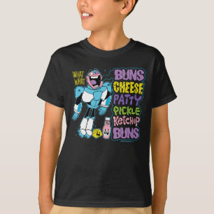 T-shirt Les titans de l'adolescence vont ! coup sec et dur