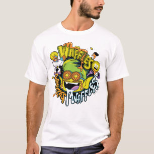 T-shirt Les titans de l'adolescence vont ! gaufres de