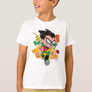 T-shirt Les titans de l'adolescence vont ! graphique