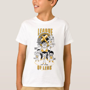 T-shirt Les titans de l'adolescence vont ! ligue de   des