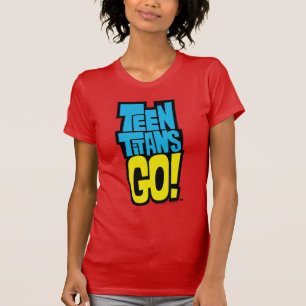 T-shirt Les titans de l'adolescence vont ! logo de