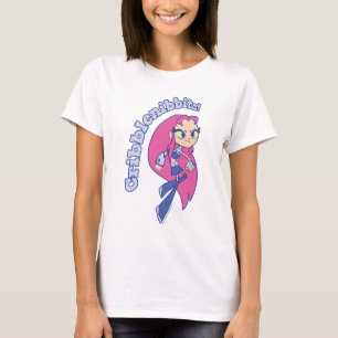T-shirt Les titans de l'adolescence vont !   Starfire