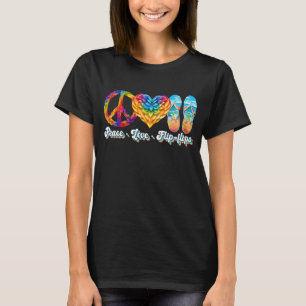 T-shirt Les tongs de l'amour de paix