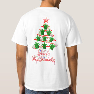 T-shirt Les tortues de mer de Mele Kalikimaka