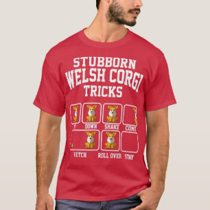 T-shirt Les tours de Stubborn Dog 