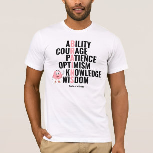 T-shirt Les traits d'un génie