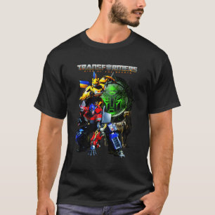 T-shirt Les Transformateurs Montent Des Bêtes Héros Tourné