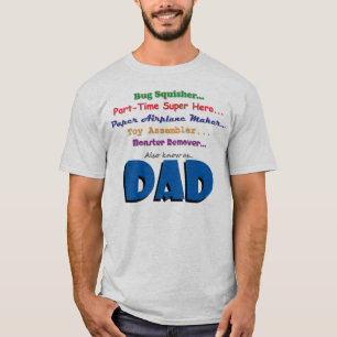 T-shirt Les travaux du papa