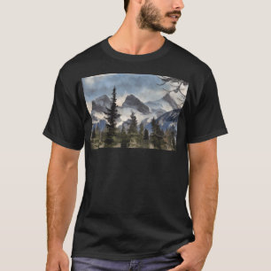 T-shirt Les Trois Soeurs - Canadian Rocky Mountains Activ