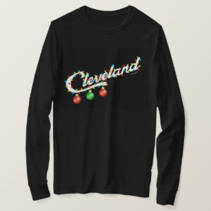 T-shirt Les vacances de Cleveland allument le sweatshirt
