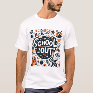 T-shirt Les vacances d'été commencent, c'est l'heure de s'