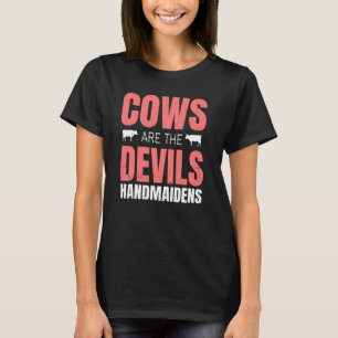 T-shirt Les Vaches De La Ferme De Vaches Sont Les Maîtères